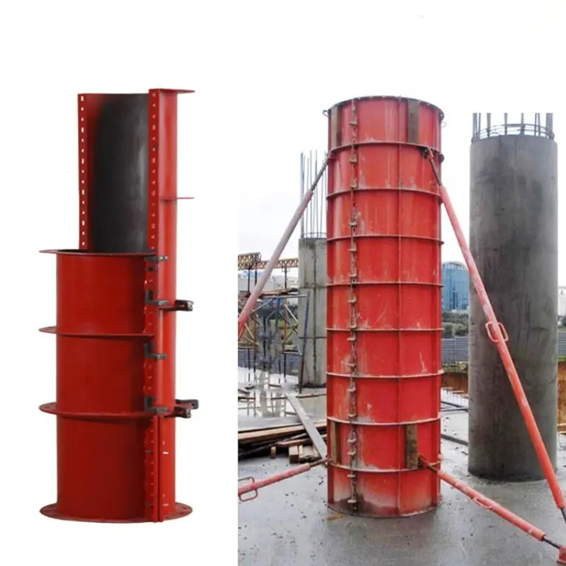 Coffrage de colonnes circulaires