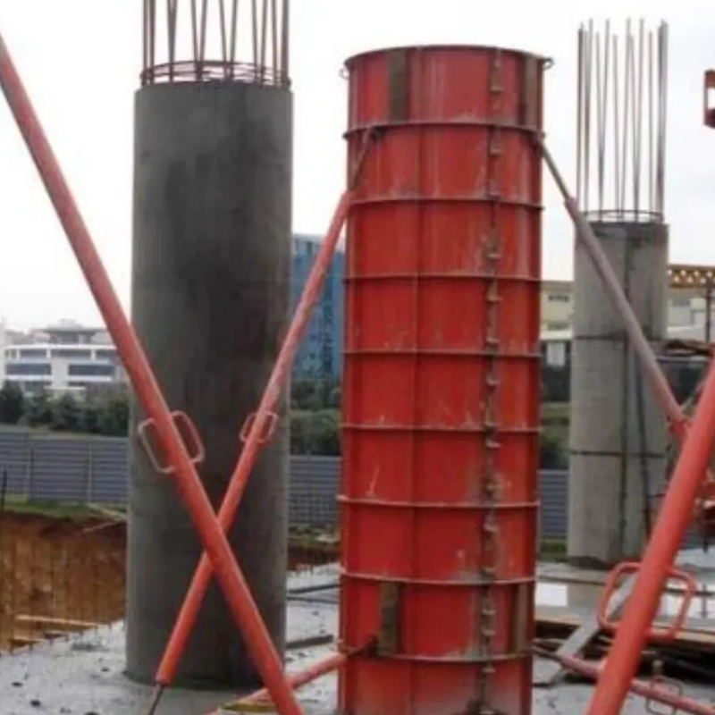Coffrage de colonnes circulaires
